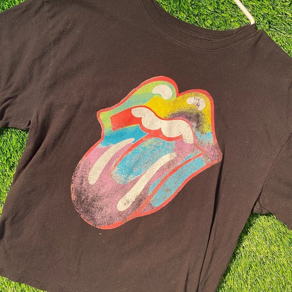 Tops - Oversized Rolling Stones Tee